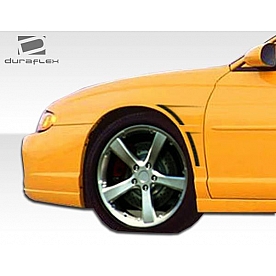 Extreme Dimensions Fender - Fiberglass Black Primered Set Of 2 - 104414
