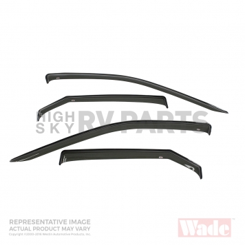 Westin Automotive Rainguard - Smoke Gloss Acrylic Set Of 4 - 7231478