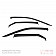 Westin Automotive Rainguard - Smoke Gloss Acrylic Set Of 4 - 7231478