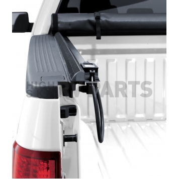 Lund International Tonneau Cover Soft Roll-Up Black Matte Textured Vinyl - 96097-1