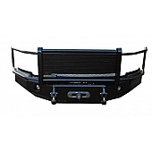 Iron Cross Bumper 1-Piece Heavy Duty Grill Steel Black - 2452520