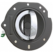 Help! By Dorman Interior Door Handle - Paddle Plastic Gray Housing With Silver Lever Single - 83995