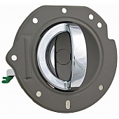 Help! By Dorman Interior Door Handle - Paddle Plastic Taupe Housing With Silver Lever Single - 83999
