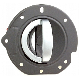 Help! By Dorman Interior Door Handle - Paddle Plastic Gray Housing With Silver Lever Single - 84013