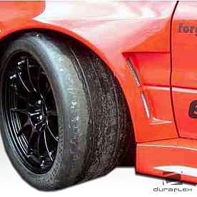 Extreme Dimensions Fender - Fiberglass Black Primered Set Of 2 - 104858
