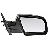 Dorman Exterior Mirror Powered Rectangular Black Single - 9552342