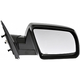 Dorman Exterior Mirror Powered Rectangular Black Single - 9552342