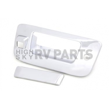 Auto Ventshade (AVS) Tailgate Handle Cover - Chrome Plated ABS Plastic Silver - 686563