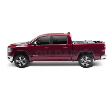 UnderCover Tonneau Cover Hard Folding Black Matte Aluminum - AX32005-4