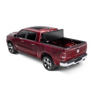 UnderCover Tonneau Cover Hard Folding Black Matte Aluminum - AX32005-6