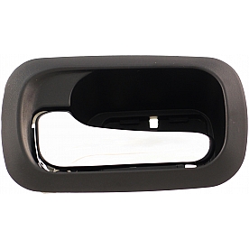 Help! By Dorman Interior Door Handle - Plastic Black Housing With Silver Lever Single - 92696