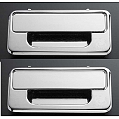 All Sales Exterior Door Handle -  Polished Aluminum Set Of 2 - 922
