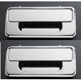 All Sales Exterior Door Handle -  Polished Aluminum Set Of 2 - 922