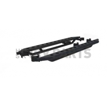 Paramount Automotive Running Board Black Powder Coated Steel Stationary - 517014