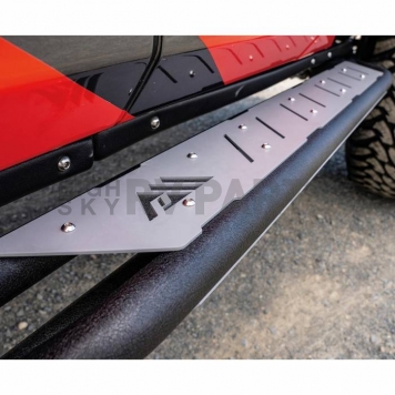 Paramount Automotive Running Board Black Powder Coated  Stationary - 8120600-4