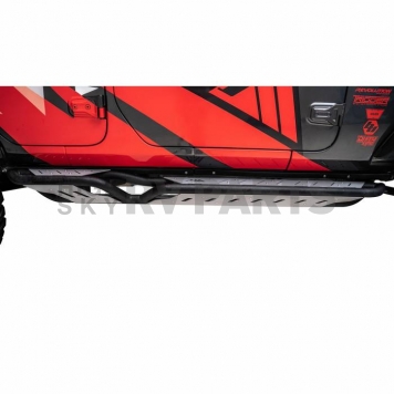 Paramount Automotive Running Board Black Powder Coated  Stationary - 8120600-7