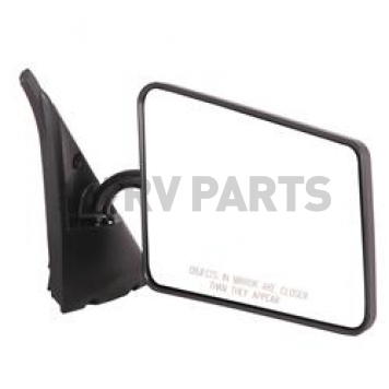 CIPA USA Exterior Mirror Rectangular Manual Black Single - 42130