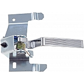 Help! By Dorman Interior Door Handle - Lever Plastic Silver Single - 77029