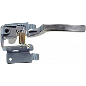 Help! By Dorman Interior Door Handle - Lever Metal Silver Single - 77034