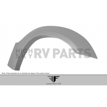 Extreme Dimensions Fender Flare - Gray Polyurethane Primered Set Of 2 - 107930-1