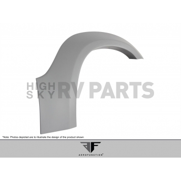 Extreme Dimensions Fender Flare - Gray Polyurethane Primered Set Of 2 - 107930-4