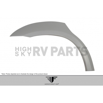 Extreme Dimensions Fender Flare - Gray Polyurethane Primered Set Of 2 - 107931-2