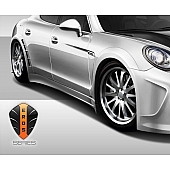 Extreme Dimensions Fender Flare - Black Fiberglass Primered Set Of 4 - 108291