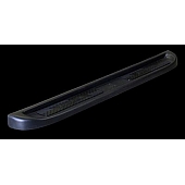 Owens Products Running Board Black Plastic Stationary - 657501
