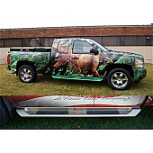 Owens Products Running Board Black Plastic Stationary - 67550