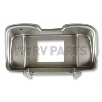 Holley Performance Dash Panel - ABS Composite Silver - 553361-1