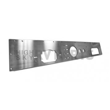 Rugged Ridge Dash Panel - Stainless Steel Silver - 1114411