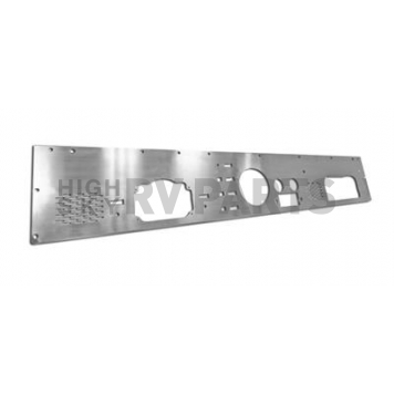 Rugged Ridge Dash Panel - Stainless Steel Silver - 1114412