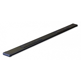 Owens Products Running Board Black Textured Powder Coated Aluminum Stationary - 79005
