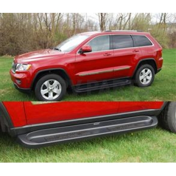 Owens Products Running Board Black Plastic Stationary - 6768101