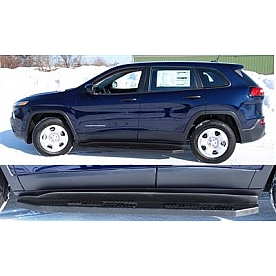 Owens Products Running Board Black Plastic Stationary - 6769201