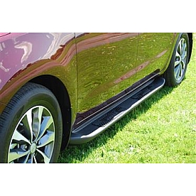 Owens Products Running Board Black Plastic Stationary - 67693