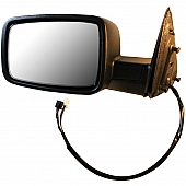 CIPA USA Exterior Mirror OEM Power Remote Silver Single - 46490