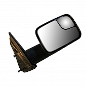 CIPA USA Exterior Mirror OEM Manual Black Single - 46501