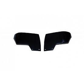 Auto Ventshade (AVS) Headlight Cover - Acrylic Smoke Full Cover Set Of 2 - 41722