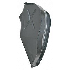 Goodmark Industries Cowl Panel - Black Electro Deposit Primer (EDP) Steel Lower Cowl Side - CF38567L