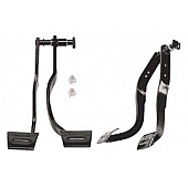 Goodmark Industries Brake and Clutch Pedal Assembly - Black CX915691S