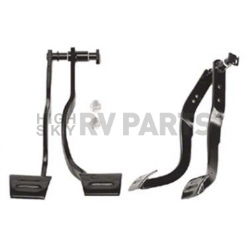 Goodmark Industries Brake and Clutch Pedal Assembly - Black CX915691S