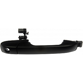Help! By Dorman Exterior Door Handle - Plastic Black Single - 81514