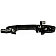 Help! By Dorman Exterior Door Handle - Plastic Black Single - 81514