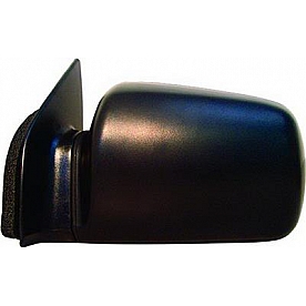 CIPA USA Exterior Mirror Rectangular Power Remote Black Single - 47559