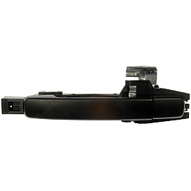 Help! By Dorman Exterior Door Handle - Plastic Black Single - 81524