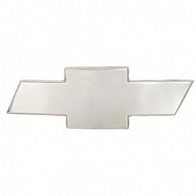 All Sales Emblem - Chevrolet Bow-Tie Silver Aluminum - 96047P