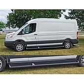 Owens Products Running Board Black Plastic Stationary - 683411401