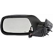 Dorman Exterior Mirror Powered Rectangular Black Single - 9551956