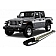 Black Horse Offroad Running Board Aluminum Stationary Silver - VOJ479